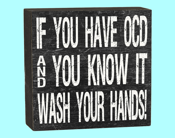 Wash Your Hands Box - 10129