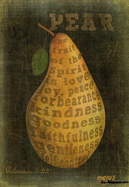 Fruit Of Spirit Pear - 2167
