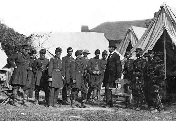 Lincoln At Antietam - 2459