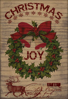 Christmas Joy Wreath - 2509