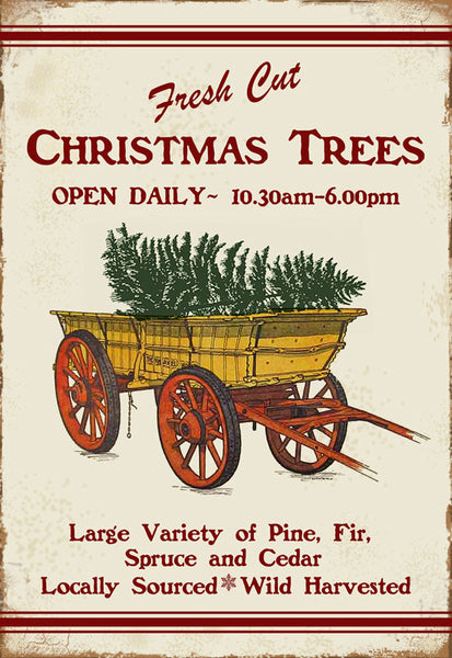 Christmas Tree Wagon - 2511