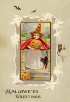 Halloween Greetings Witch - 2730