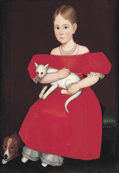 Fenwick Daughter With Cat - 4656