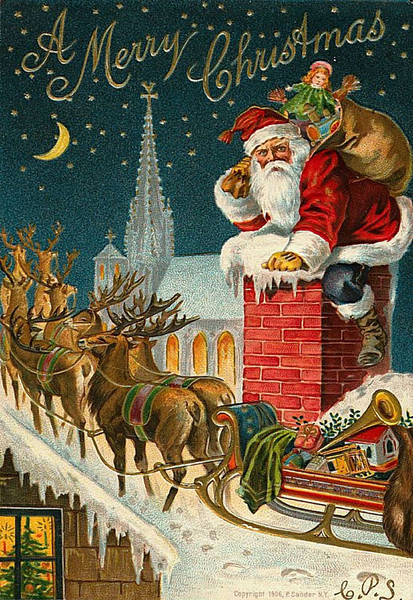 Santa Chimney - 5327