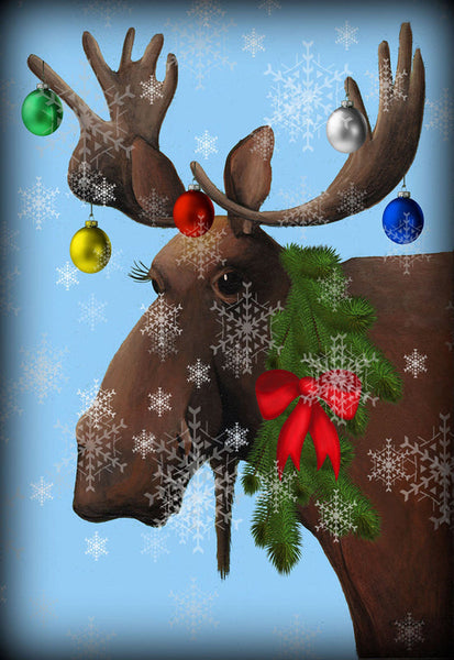 Christmas Moose - 7272