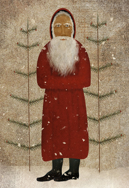 Santa Among Trees - 7506