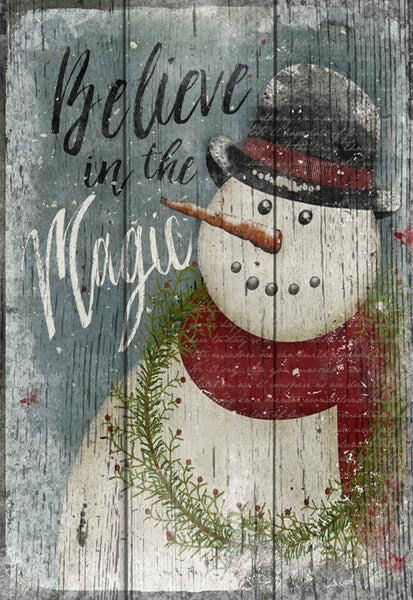 Snowman Believe In Magic - 7726