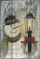 Snowman Merry Bright - 7728