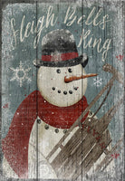 Snowman Sleigh Bells - 7729