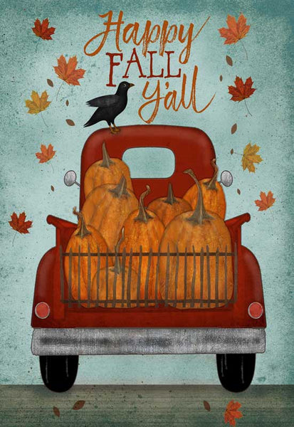 Happy Fall Truck - 7845