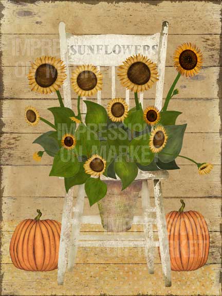 Sunflower Chair  - 7855