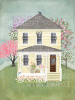 Yellow House Spring Garden - 7863