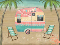 Retro Beach Camper - 7889