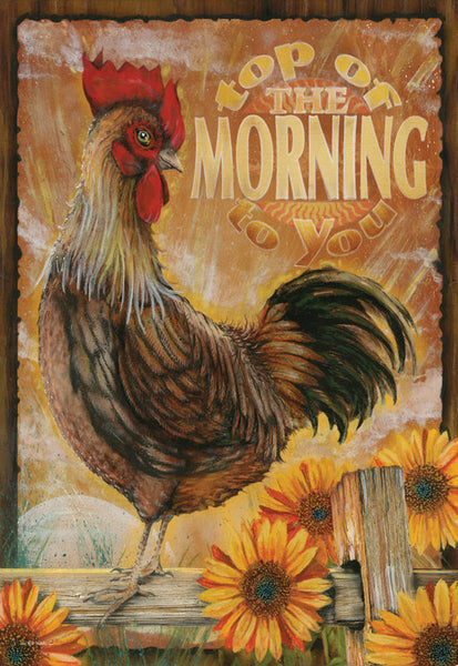 Morning Rooster - 8019