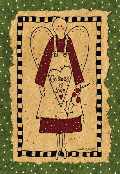 Country Christmas Angel - 8047