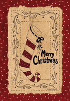 Country Christmas Stocking - 8048