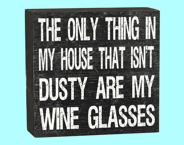 Dusty Wine Glasses Box - 10106