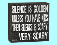Silence Is Scary Box - 10153