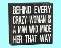 Crazy Woman Box - 10162