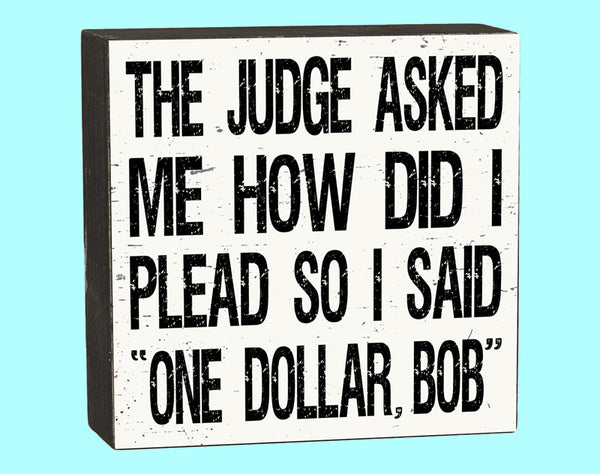 Judge Box - 10238
