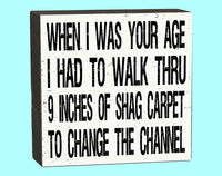 Shag Carpet Box - 10244
