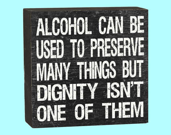 Alcohol Can Preserve Box - 10281