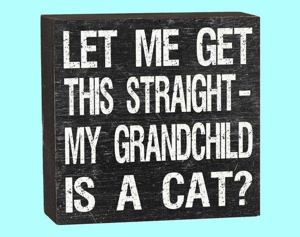 Grandchild Is A Cat Box - 10300