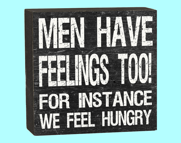 Men Have Feelings Box - 10307