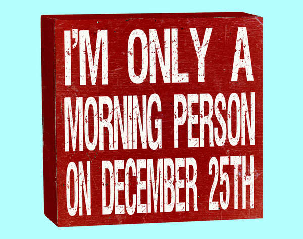 Morning Person Box - 10716