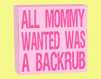 Mommy Backrub Box - 11304