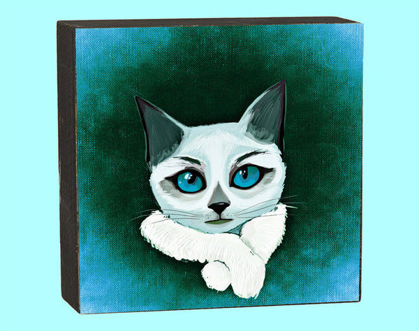 Blue Eyed Cat Box - 12252