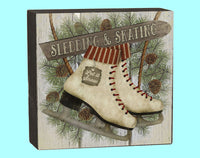 Sledding And Skates Box - 17641