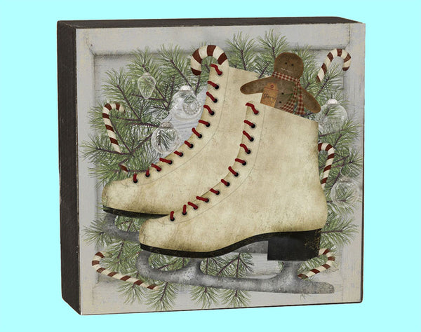 Gingerbreak White Skates Box - 17643