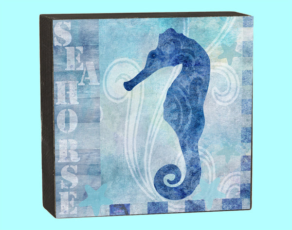 Blue Seahorse Box - 17707
