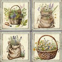 Wildflower Coaster Set - 42154CS