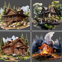 Cabins Coaster Set - 42188CS