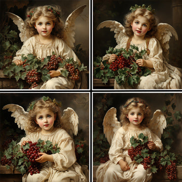 Cherubs Coaster Set - 42194CS