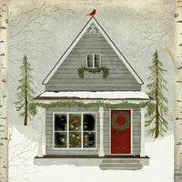 Christmas Gray House - 7453Q